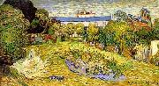 Vincent Van Gogh Daubignys Garden oil painting reproduction
